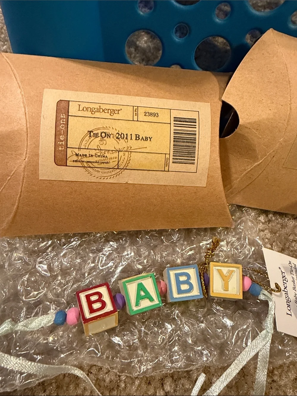 Longaberger set baby